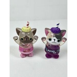 Funko Paka Paka - 3" Soda Kats, Cat Purple pop & Straw purry Set Of 2
